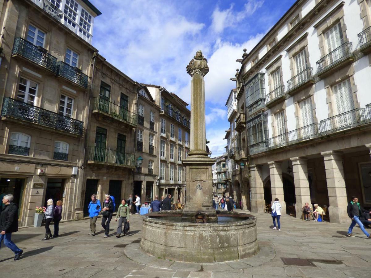 Apto. En Plaza De Cervantes Daire Santiago de Compostela Dış mekan fotoğraf